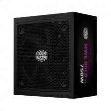Fuente de Poder Cooler Master MWE GOLD 750 V3 80 PLUS Gold ATX, Modular, 24-pin ATX, 12VHPWR, 120mm, 750W