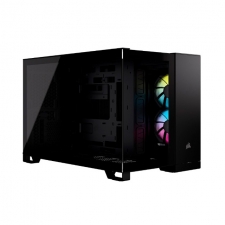 GABINETE CORSAIR  ICUE LINK 2500X RGB,NEGRO,CRISTAL TEMPLADO,MED-TORRE,SIN FUENTE