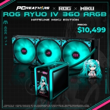 Enfriamiento Líquido ASUS ROG RYUO IV 360 ARGB (Hatsune Miku Edition)