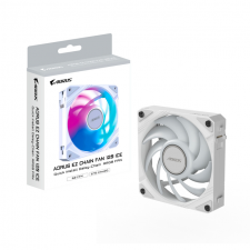 Ventilador Gigabyte EZ CHAIN FAN 120, 120mm, 2000RPM, ARGB, Blanco