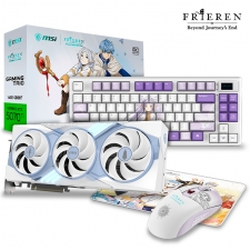Bundle MSI Tarjeta de Video GeForce RTX 5070 Ti 16GB OC + Teclado + Mouse + Mousepad (FRIEREN Edition)