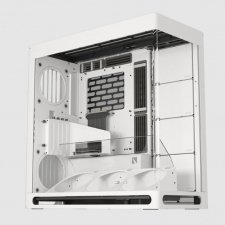 Gabinete HAVN HS 420 VGPU, Mid Tower, ATX, Micro ATX, mini-ITX, USB 3.2, Sin Fuente, Blanco