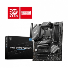 Tarjeta Madre MSI ATX B760 GAMING PLUS WIFI, S-1700, Intel B760, HDMI, 256GB DDR5 para Intel