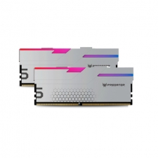 Kit Memoria RAM Acer Predator Hermes DDR5, 6400MHz, 64GB - 2 x 32GB, CL32, XMP, Plata