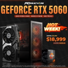 HOTSALE002 - Equipos AMD Ryzen 5 5500 + 32GB (2X16GB) + GeForce RTX 5060