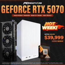 HOTSALE041 - Equipo AMD Ryzen 7 7800X3D + 32GB - 2 x 16GB + GeForce RTX 5070