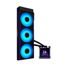 Lian Li HydroShift II LCD-S CL Enfriamiento Líquido para CPU, 3x 120mm, hasta 3200RPM, Negro