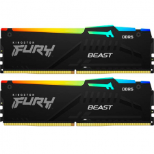 Kit de Memoria RAM Kingston FURY Beast RGB DDR5, 5600MHz, 2x16GB, CL36, XMP/EXPO