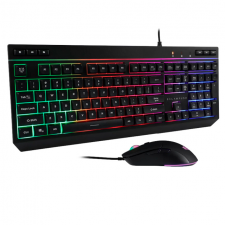 Kit Gamer de Teclado y Mouse Balam Rush SQUAD MASTER PLUS KTM555, Al&aacute;mbrico, USB, Negro, Espa&ntilde;ol