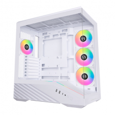 Gabinete Lian Li Vector V100R WHITE con Ventana, E-ATX/ATX/Micro-ATX/Mini-ITX, USB 3.0, sin Fuente, 4 Ventiladores Instalados, Blanco