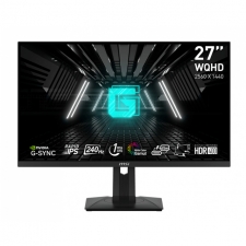Monitor MSI G274QPX LED 27”, Quad HD, G-Sync, 240Hz, HDMI, Negro