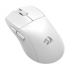 Mouse Gamer Redragon KING M916W-PRO-1K, Alámbrico/Inalámbrico, USB/Bluetooth/RF, 1000DPI-26000DPI, Blanco