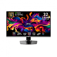 Monitor Gamer MSI MPG 321URX QD-OLED 31.5", 3840x2160 4K Ultra HD, 240Hz, HDMI/DisplayPort, Negro