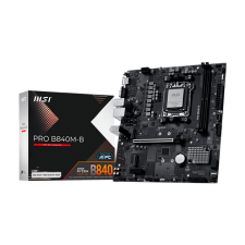 Tarjeta Madre MSI PRO B840M-B, Micro-ATX, Socket AM5, AMD B840, 128GB DDR5, HDMI para AMD
