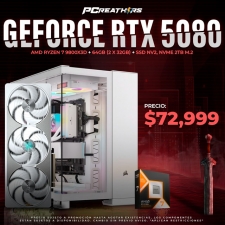 PCRA569 - EQUIPO AMD Ryzen 7 9800X3D + 64GB (2 x 32GB) + GeForce RTX 5080