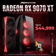 PCRA570 - EQUIPO AMD Ryzen 7 9800X3D + 32GB (2 x 16GB) + Radeon RX 9070XT