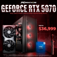 PCRA578 - EQUIPO Intel Core i7-14700F + 32GB (2 x 16GB) + GeForce RTX 5070