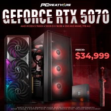 PCRA586 - EQUIPO AMD Ryzen 5 7600X + 32GB - 2 x 16GB + GeForce RTX 5070