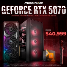 PCRA587 - EQUIPO AMD Ryzen 7 7800X3D + 32GB (2 x 16GB) + GeForce RTX 5070