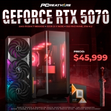 PCRA590 - EQUIPO AMD Ryzen 7 9800X3D + 32GB (2 x 16GB) + Geforce RTX 5070
