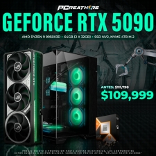 PCRA677 - Equipo AMD Ryzen 9 9950X3D + 64GB - 2 x 32GB + GeForce RTX 5090