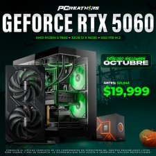 PCRA685 - Equipo AMD Ryzen 5 7600 + 32GB - 2 x 16GB + GeForce RTX 5060