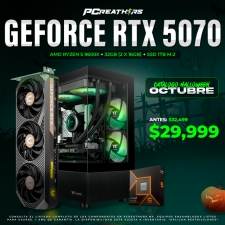 PCRA690 - Equipo AMD Ryzen 5 9600X + 32GB - 2 x 16GB + GeForce RTX 5070