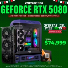 PCRA710 - Equipo AMD Ryzen 9 9950X3D + 64GB (2 x 32GB) + GeForce RTX 5080
