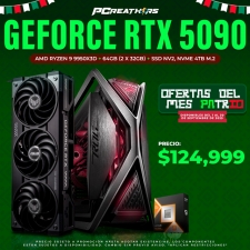 PCRA716 - Equipo AMD Ryzen 9 9950X3D + 64GB (2 x 32GB) + GeForce RTX 5090