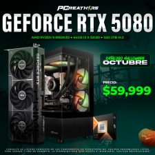 PCRA713 - Equipo AMD Ryzen 9 9950X3D + 64GB - 2 x 32GB + GeForce RTX 5080