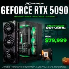 PCRA714 - Equipo AMD Ryzen 7 9800X3D + 32GB (2x16GB) + GeForce RTX 5090