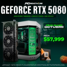 PCRA717 - Equipo AMD Ryzen 7 9800X3D + 32GB (2x16GB) + GeForce RTX 5080