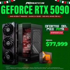 PCRA719 - Equipo AMD Ryzen 7 7800X3D + 64GB (2 x 32GB) + GeForce RTX 5090