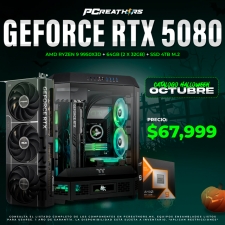 PCRA736 -EQUIPO AMD Ryzen 9 9950X3D + 64GB (2 x 32GB) + GeForce RTX 5080