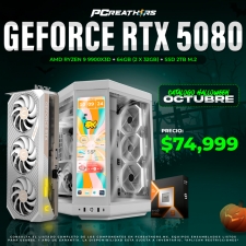 PCRA741 - EQUIPO AMD Ryzen 9 9900X3D + 64GB (2 x 32GB) + GeForce RTX 5080