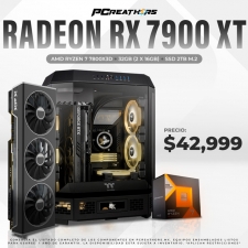 PCRA781 - Equipo AMD Ryzen 7 7800X3D + 32GB (2x16GB) + Radeon RX 7900 XT