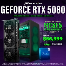 PCRA792 - Equipo Intel Core i9-14900K + 64GB (2 x 32GB) + GeForce RTX 5080 - MESES ESPELUZNANTES