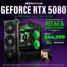PCRA795 - Equipo AMD Ryzen 9 9950X3D + 64GB - 2 x 32GB + GeForce RTX 5080 - MESES ESPELUZNANTES