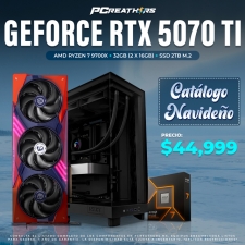 PCRA826 - Equipo AMD Ryzen 7 9700X + 32GB - 2 x 16GB + GeForce RTX 5070 Ti