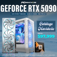 PCRA833 - Equipo AMD Ryzen 7 9800X3D + 64GB - 2 x 32GB + GeForce RTX 5090