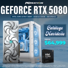 PCRA836 - Equipo Intel Core Ultra 7 265KF + 64GB - 2 x 32GB + GeForce RTX 5080