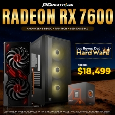 PCRA873 - Equipo AMD Ryzen 5 8500G + 16GB RAM + Radeon RX 7600