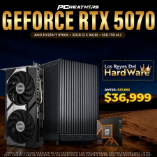 PCRA880 - Equipo AMD Ryzen 7 9700X + 32GB - 2 x 16GB + GeForce RTX 5070