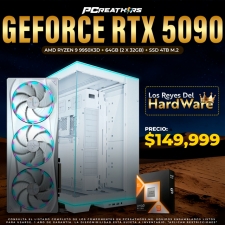 PCRA896 - Equipo AMD Ryzen 9 9950X3D + 64GB - 2 x 32GB + GeForce RTX 5090