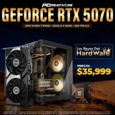 PCRA906 - Equipo AMD Ryzen 7 9700X + 32GB - 2 x 16GB + GeForce RTX 5070