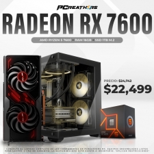 PCRA907 - Equipo AMD Ryzen 5 7600 + 16GB RAM + Radeon RX 7600