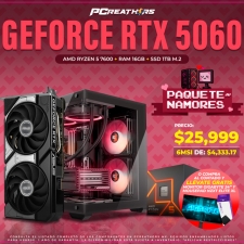 PCRA908 - Equipo AMD Ryzen 5 7600 + 16GB RAM + GeForce RTX 5060