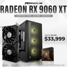 PCRA914 - Equipo AMD Ryzen 7 9700X + 32GB RAM + Radeon RX 9060 XT
