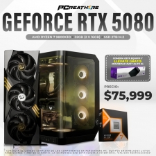 PCRA954 - Equipo AMD Ryzen 7 9800X3D + 32GB (2 x 16GB) + GeForce RTX 5080