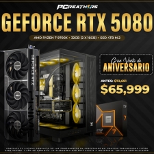 PCRB004 - Equipo AMD Ryzen 7 9700X + 32GB (2 X 16GB) + GeForce RTX 5080